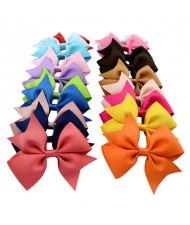 (20 pcs Per Unit) Korean Fashion Delicate Thread Tape Bowknot Toddler/ Baby Hair Clip