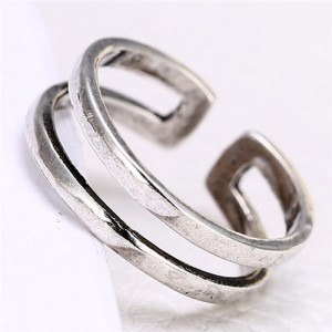 Vintage Hollow Fashion Copper Ring
