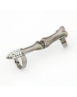 Punk Fashion Bone Joints Design Fashion Ring