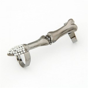 Punk Fashion Bone Joints Design Fashion Ring
