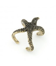 Vintage Star Fish Design Fashion Ring