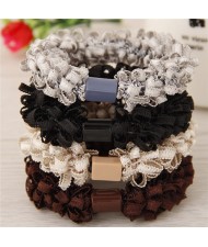 Coarse Fashion Weaving Threads Hair Band(One Piece) - Random Color