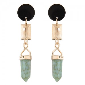 High Fashion Assorted Elements Combo Dangling Earrings