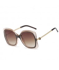 6 Colors Available Classic High Fashion Thick Frame Cat Eye Design Sunglasses