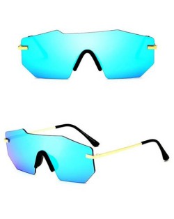 6 Colors Available Modern Fashion Invisible Frame Design Sunglasses