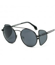 7 Colors Available Unique Four Lens Design High Fashion Sunglasses