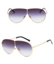 5 Colors Available Huge Lense Frog Eye Shape Classic Fashion Sunglasses