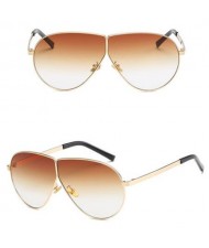 5 Colors Available Huge Lense Frog Eye Shape Classic Fashion Sunglasses