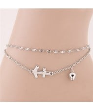 Twelve Constellations Series Sweet Style Women Fashion Anklets - Sagittarius