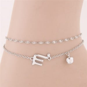Twelve Constellations Series Sweet Style Women Fashion Anklets - Scorpio