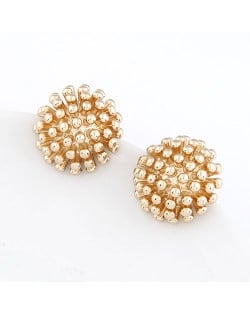 Korean Fashion Radial Pistil Flower Ear Studs