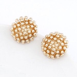 Korean Fashion Radial Pistil Flower Ear Studs