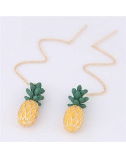 Pineapple Pendant Cute Fashion Stud Earrings