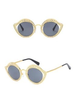 6 Colors Available Rhinestone Decorated Frame High Fashion Lady Sunglasses