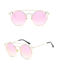 6 Colors Available Simple Frame Cat Eye Design Fashion Sunglasses