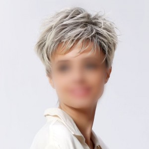 Western High Fashion Short Curly Synthetic Wig