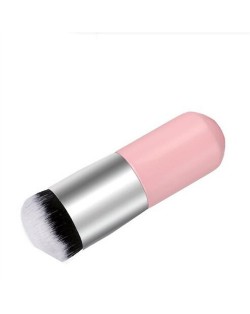 Chalk Head Design Short Style Fashion Makeup Brushes - Pink