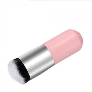 Chalk Head Design Short Style Fashion Makeup Brush - Pink