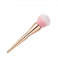 Alloy Handle Powder Brush/ Makeup Brush - Golden