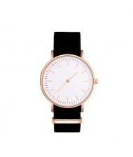 Three Colors Available Canvas Band High Fashion Unisex Wrist Watch