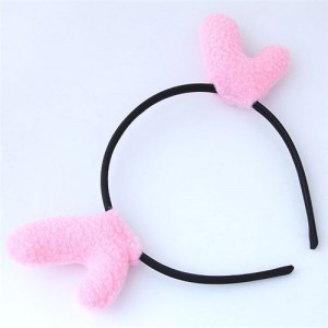 Deer Antlers Adorable Fashion Hair Hoop - Pink