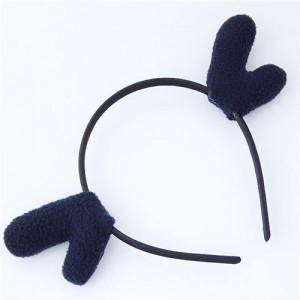 Deer Antlers Adorable Fashion Hair Hoop - Royal Blue