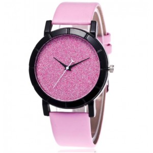5 Colors Available Starry Sky Index Design High Fashion Unisex Wrist Watch