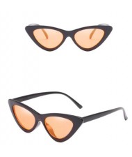 12 Colors Available Fashion Triangle Frame Women Cat Eye Sunglasses