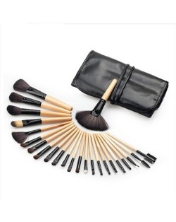 24 pcs Classic Fashion Makeup Brushes Set