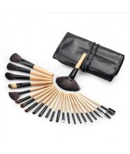 24 pcs Classic Fashion Makeup Brushes Set