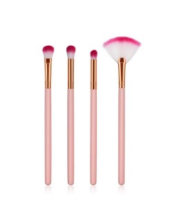 4 pcs Flame Style High Fashion Cosmetic Makeup Brushes