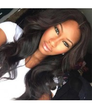 3 Colors Available Body Wave Long Hair High Fashion Women Synthetic Wig