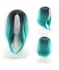11 Colors Available Bob Style Middle Side Part High Fashion Short Women Synthetic Wig
