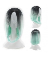 11 Colors Available Bob Style Middle Side Part High Fashion Short Women Synthetic Wig