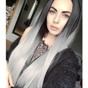 6 Color Available Long Straight Hair High Fashion Women Synthetic Wig