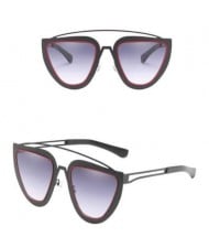 6 Colors Available Cat Eye Thick Frame Women Vintage Fashion Sunglasses