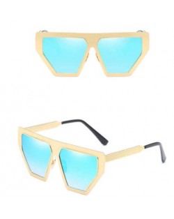 6 Colors Available Thick Pentagonal Frame Bold Fashion Sunglasses