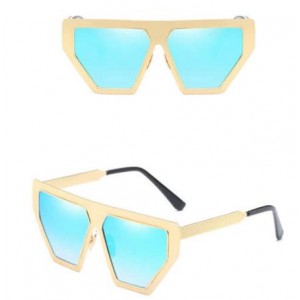 6 Colors Available Thick Pentagonal Frame Bold Fashion Sunglasses