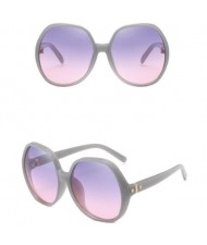 6 Colors Available Thick Frame Large Lens Bold Fashion Sunglasses