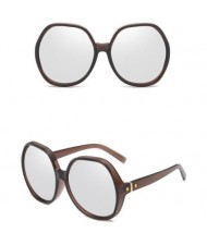 6 Colors Available Thick Frame Large Lens Bold Fashion Sunglasses