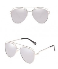 6 Colors Available Hollow Style Thin Alloy Frame Classic Fashion Sunglasses