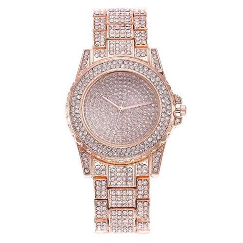 Three Colors Available Rhinestone Inlaid Elegant Shining Fashion ...