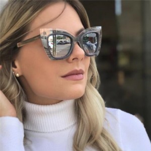 6 Colors Available Cat Eye Style Frame High Fashion Sunglasses