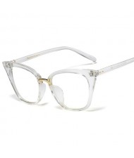 6 Colors Available Vintage Style Plain Round Frame Light-weighted Fashion Sunglasses