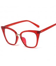 6 Colors Available Vintage Style Plain Round Frame Light-weighted Fashion Sunglasses