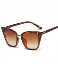 6 Colors Available Vintage Style Plain Round Frame Light-weighted Fashion Sunglasses