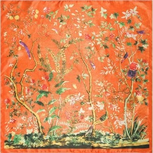 3 Colors Available Magpie in the Forest High Fashion 90*90 cm Square Scarf