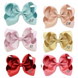 (6 pcs) Laser Color High Fashion Kids/ Baby Hair Clip Set