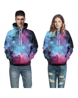 3D Starry Sky Printing High Fashion Hoodie