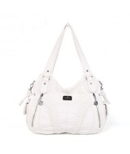 (21 Colors Available) Casual Fashion Lady PU Shoulder Bag/ Tote Bag